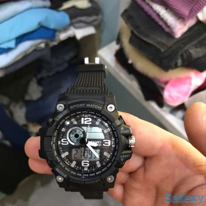 SKMEI Спортивные часы с двойным дисплеем лучший бренд, фотография 2