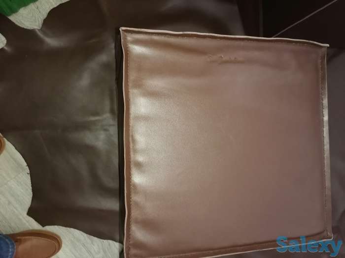 шкура ковер из коровы  кожаные пуфики, фотография 10