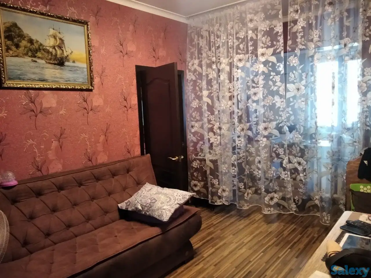 Чиланзар-19; Макаронка; 2(3)-комнатная,2/4,50 м²,зеркалка, ремонт, фотография 1