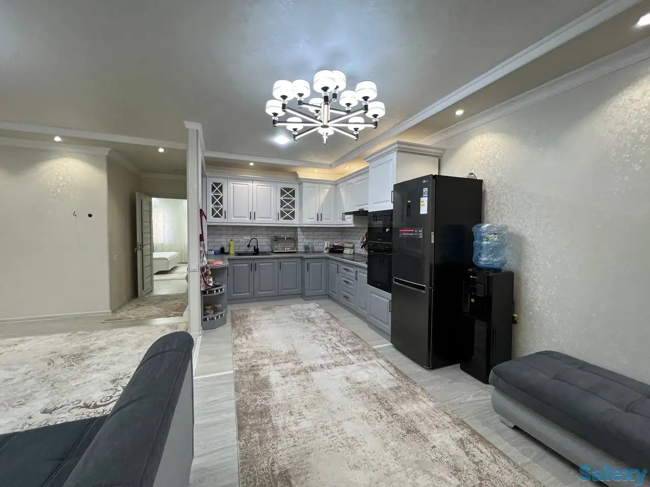 ул.А.Каххара,3-комнатная,4/16,85 м²,евроремонт,мебель,техника, фотография 3