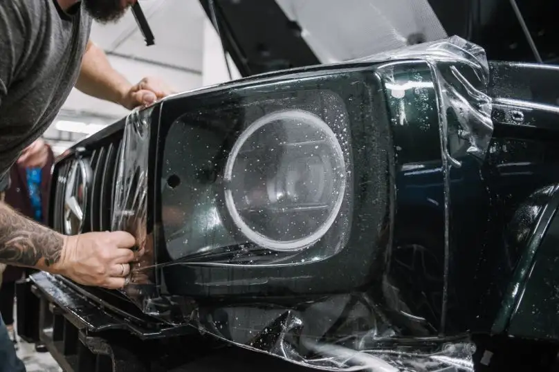 Защитим кузов автомобиля ударопрочной антигравийной плёнкой от царапин и сколов, фотография 5