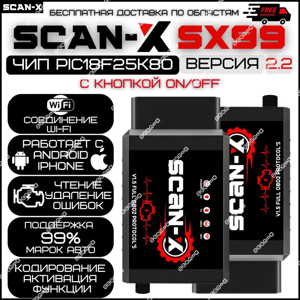 Автосканеры OBD2, фотография 1