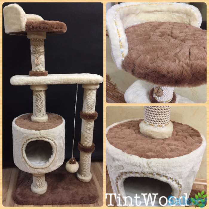 Когтеточка для кошки. Игровой комплекс для кошки. Дом для кошки., фотография 5