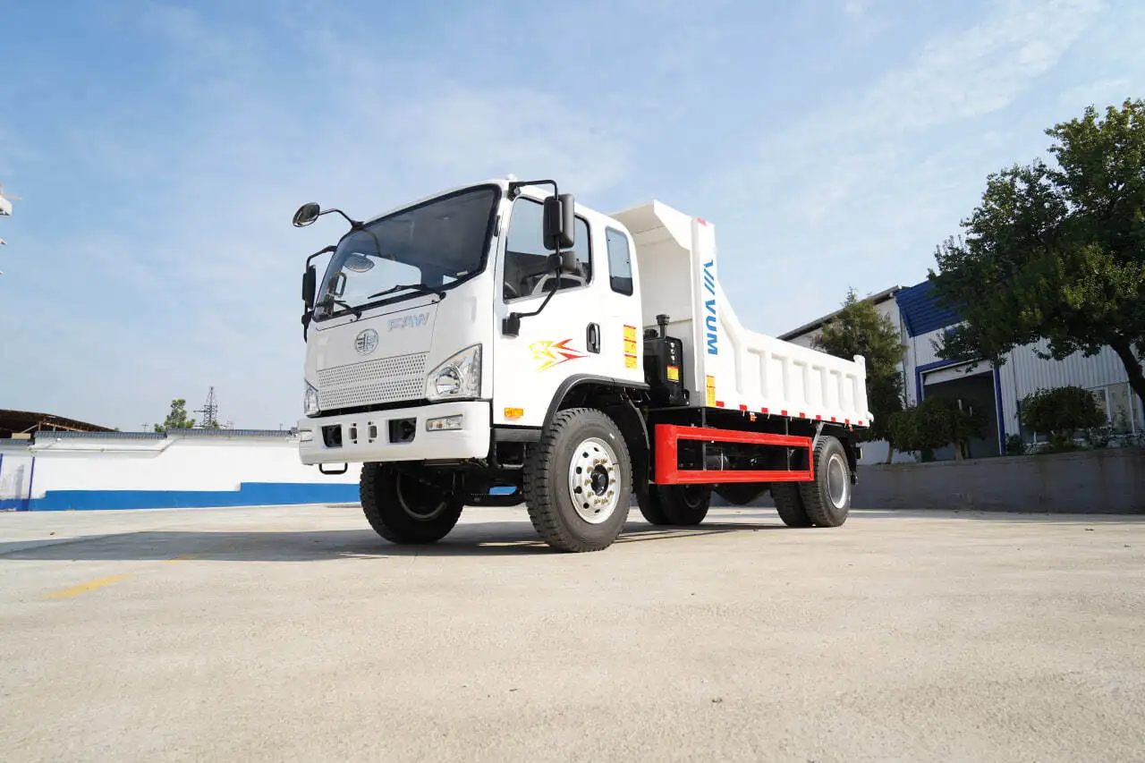 Автосамосвал FAW Tiger V VUM3110, 4м, фотография 2