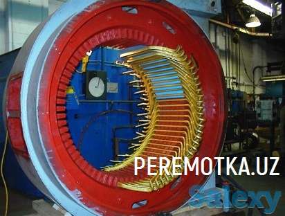 Ремонт шинной обмотки электродвигателей, фотография 1