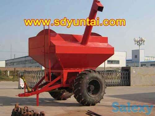 машина транспорта и саморазгрузки для заготовленного зерна или кукурузы зерновая тележка/  Перевозка зерна, фотография 1