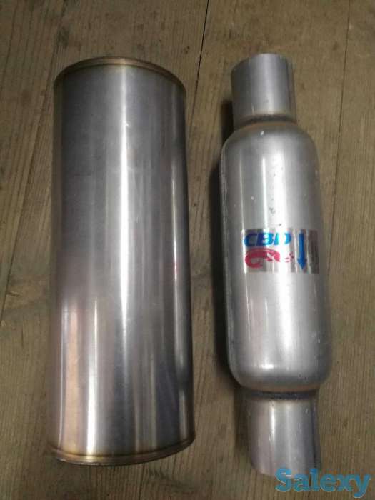 Пламегаситель магистральный (на днище, на место удаленного катализатора), фотография 6