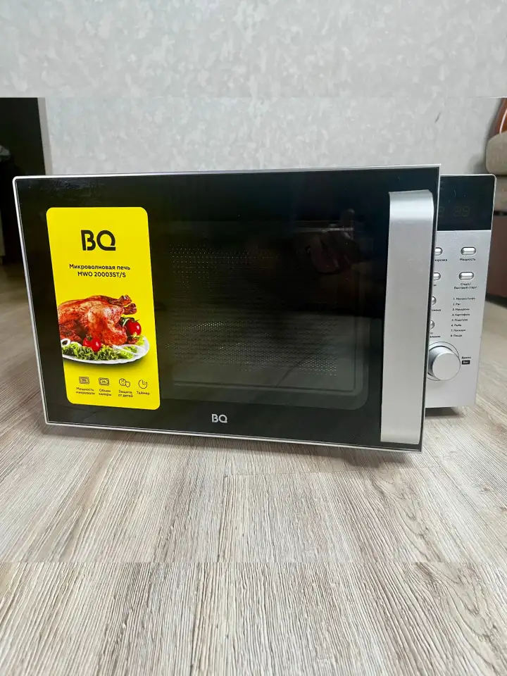 Микроволновка BQ MWO-20003STS  как новая!, фотография 1