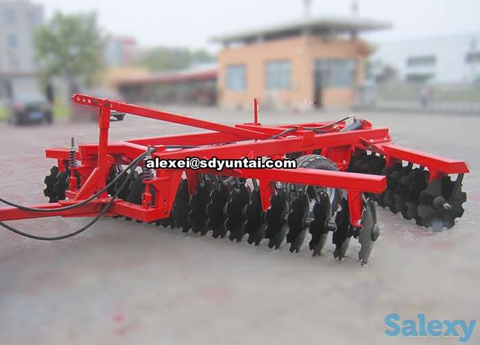 БДТ дисковая борона 1BZY прицепная гидравлическая тяжелая борона с смещением, фотография 1