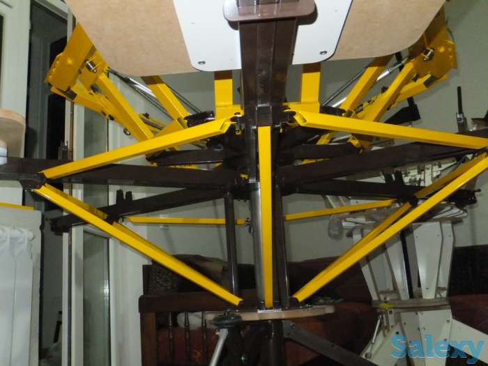 Шелкография. Карусельный станок 6х6 в комплекте с ИК сушилкой., фотография 6