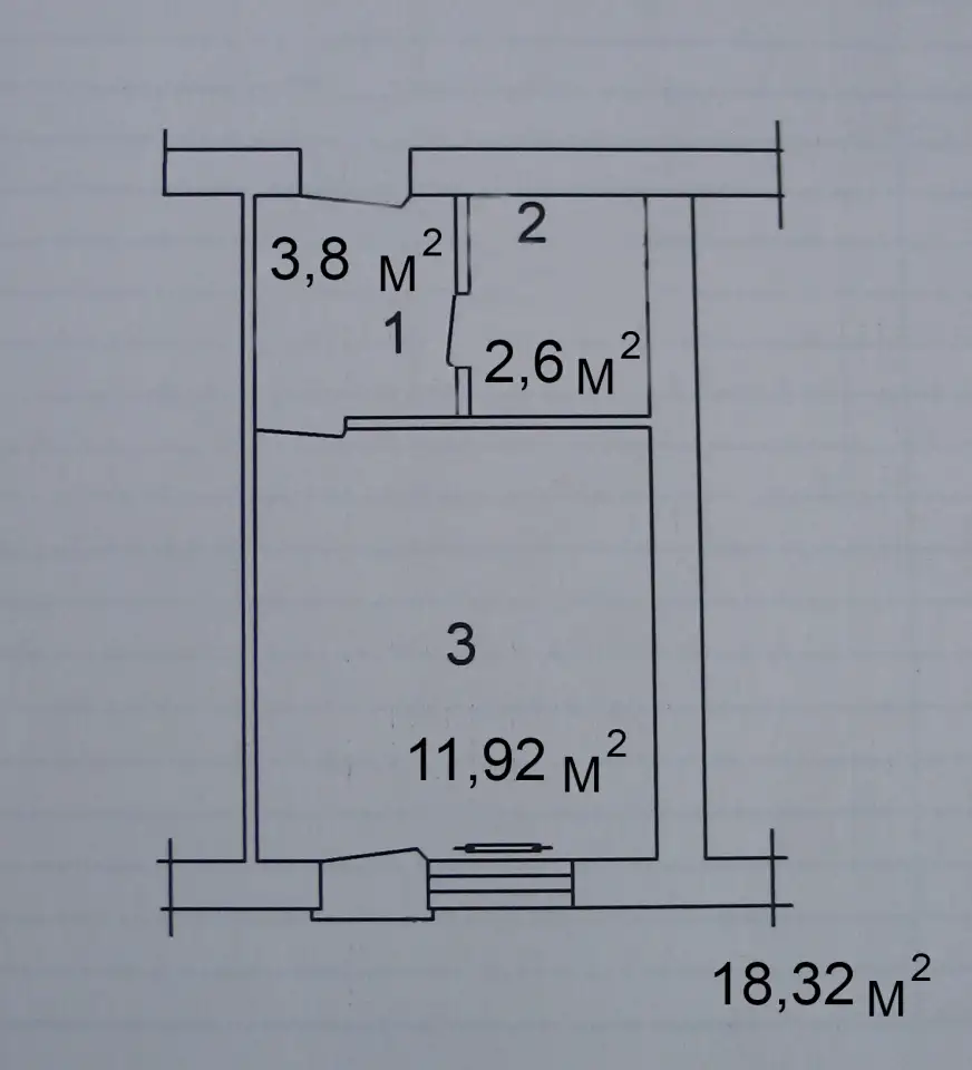 Продается СВОЯ 1-комнатная квартира ТТЗ, фотография 1