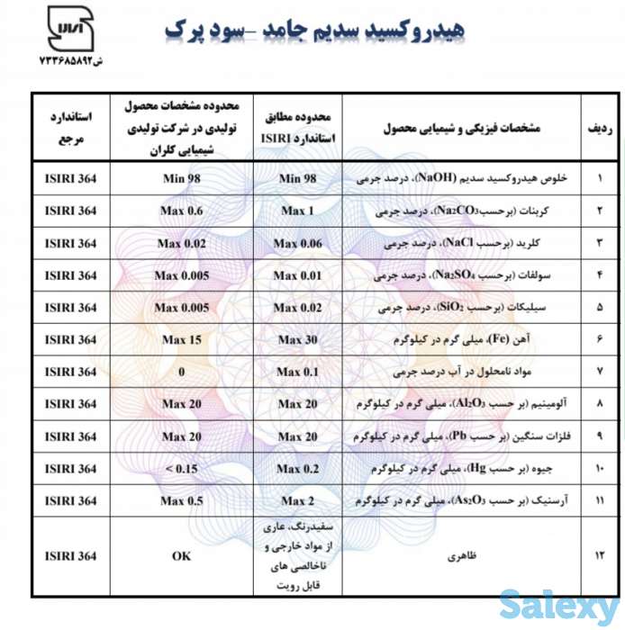 Каустическая сода оптом из Ирана, фотография 5
