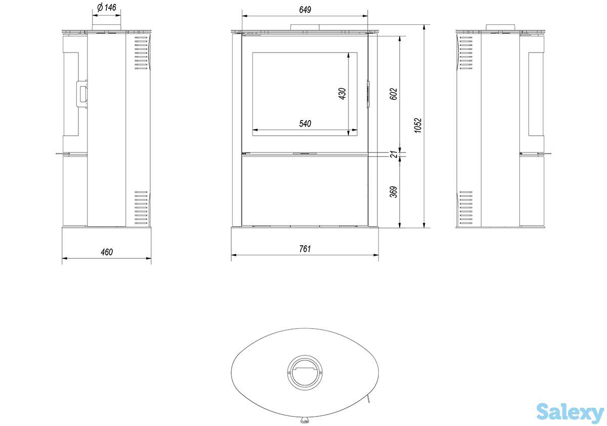 Топка-камин koza ab s 2 kratki в Ташкенте, Узбекистане камин, топка, pech, kamin, ideasvet, фотография 7
