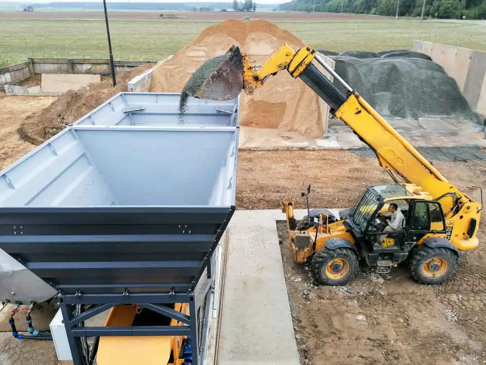 Стационарный бетонный завод Скип-60, фотография 6